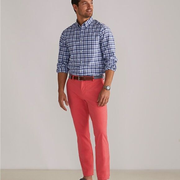 Vineyard Vines “ on the go” cotton blend pants Sz 32x32 - Picture 2 of 12